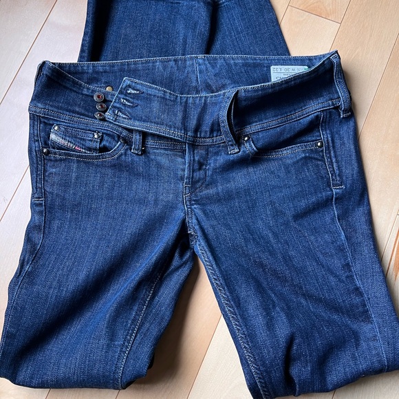 Sold !! Diesel Cherock slim bootcut, size 30X32 Dark Blue - Picture 4 of 10